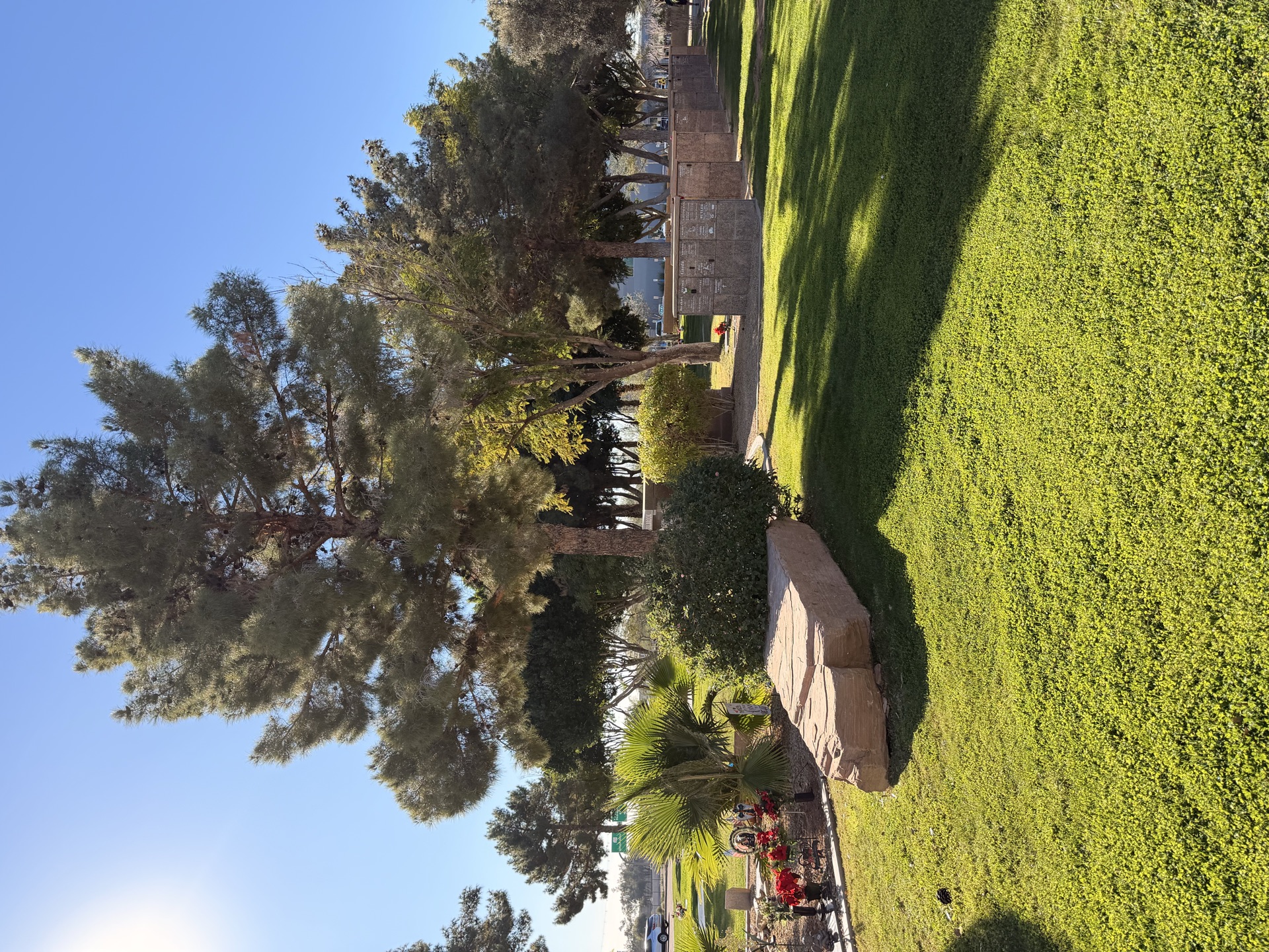 Arrowhead Memorial Gardens grounds